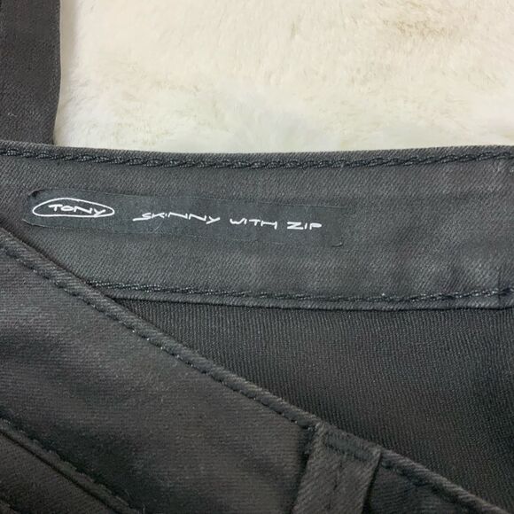 Willam Rast TONY midnight oil zip skinny jeans - Picture 6 of 9